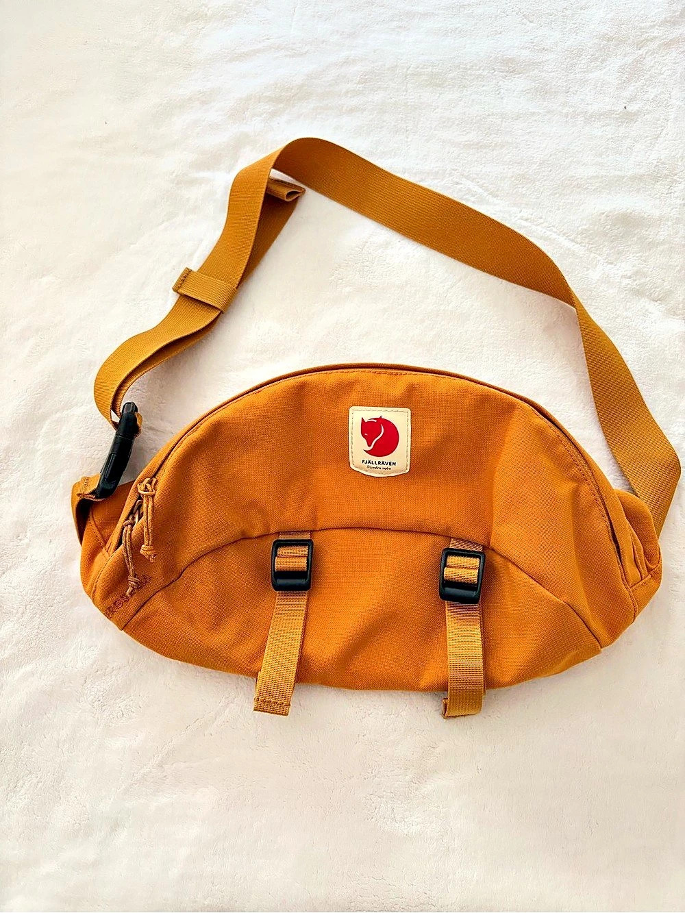 Fjällräven Kånken Hip Pack gold/orange color Like New